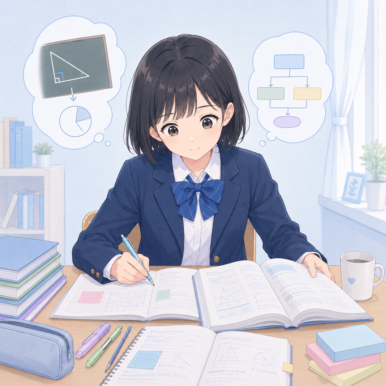 学校の授業の復習